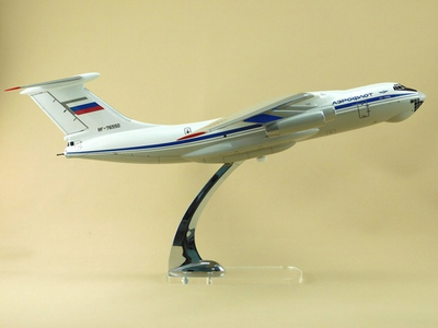 Модель самолета Ил-76МД (М1:100, АЭРОФЛОТ, RF-76550)