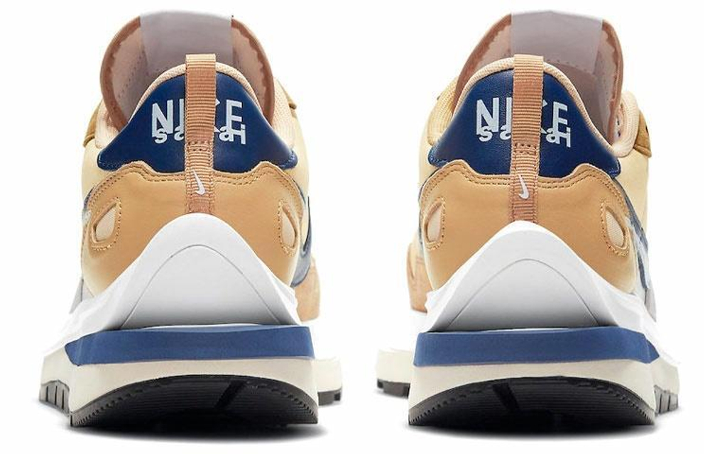 Кроссовки Sacai X Nike Vaporwaffle Sesame And Blue Void