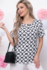 Блуза "Нильда" (вайт) Б5760 LT Collection