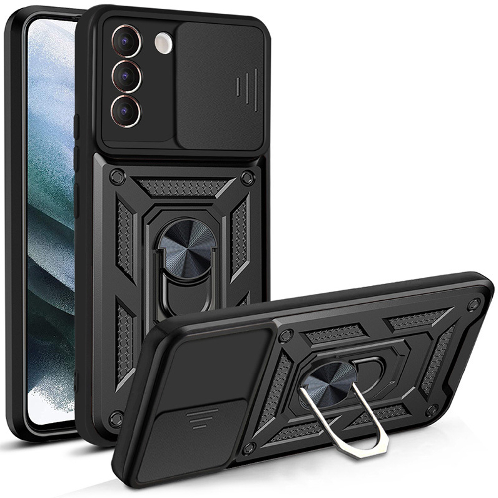 Чехол с кольцом Bumper Case для Samsung Galaxy S21+