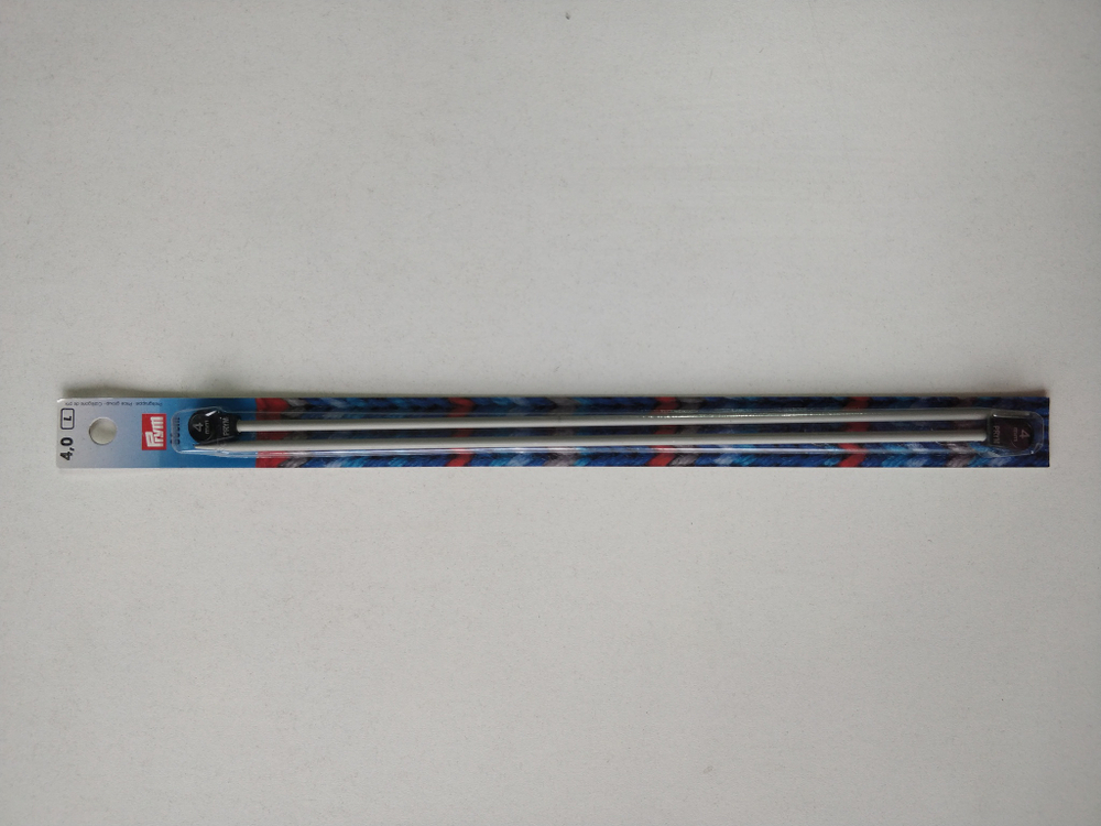 Prym прямые спицы 35см пластик