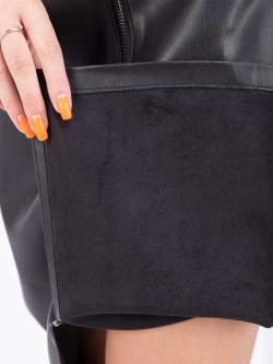 Платье женское кожаное, платье экокожа