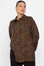 Блуза Тайна очарования (коричневая) Б14433-5М LT Collection