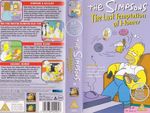 Кассета VHS The Simpsons The Last Temptation of Homer