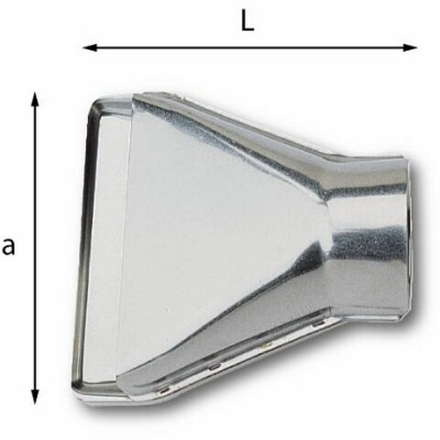 391 D Насадка узкая широкая с отражателем для теплового пистолета, USAG (Италия)