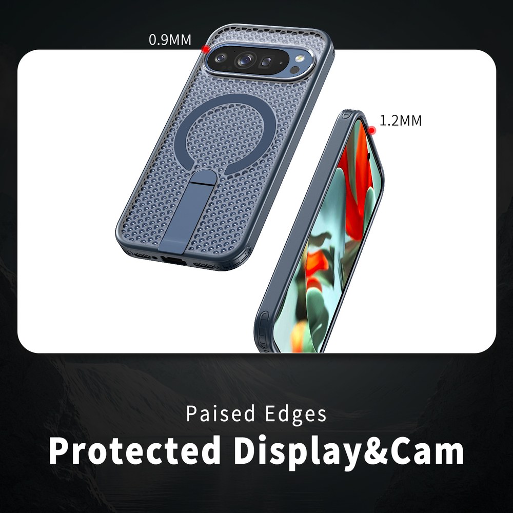 Прозрачный чехол Mesh Pro Magnetic Case для Google Pixel 9 Pro XL