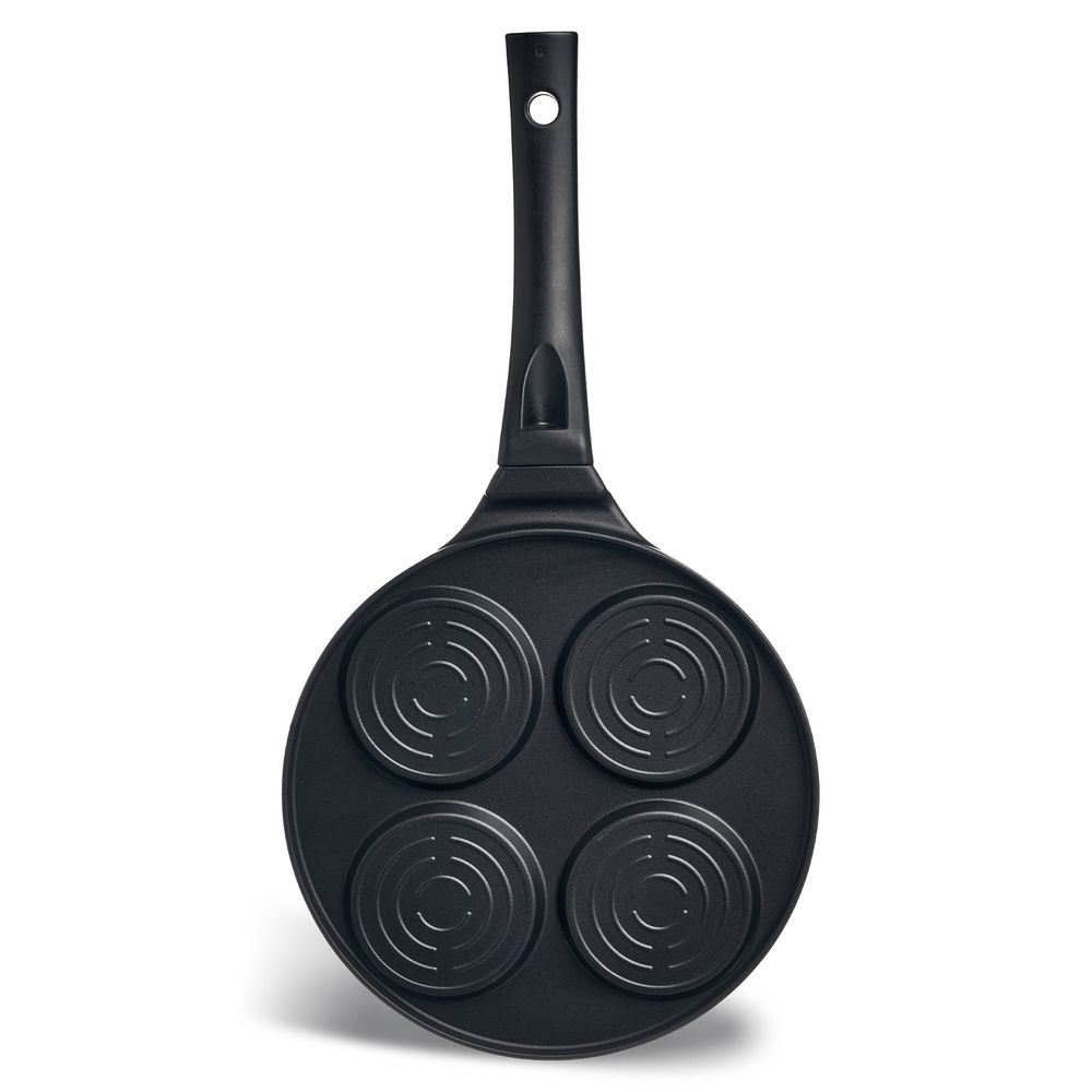 СКОВОРОДА AGNESS "ЗИМНЯЯ ЗАБАВА" ДЛЯ ОЛАДИЙ С АНТИПРИГАР.ПОКРЫТИЕМ ДИАМЕТР=21.5 СМ.