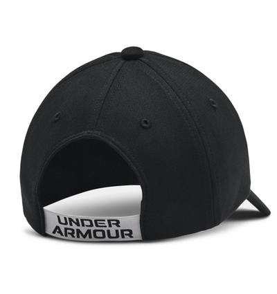 Теннисная кепка Under Armour Girls Play Up Cap - black/halo gray