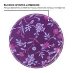 Рюкзак BRAUBERG для старшеклассников/студентов/молодежи, "Цветочный узор", 25 литров, 30х18х49 см, 225288