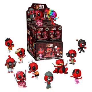 Рандомная Фигурка Funko Mystery Minis Marvel Deadpool 30th