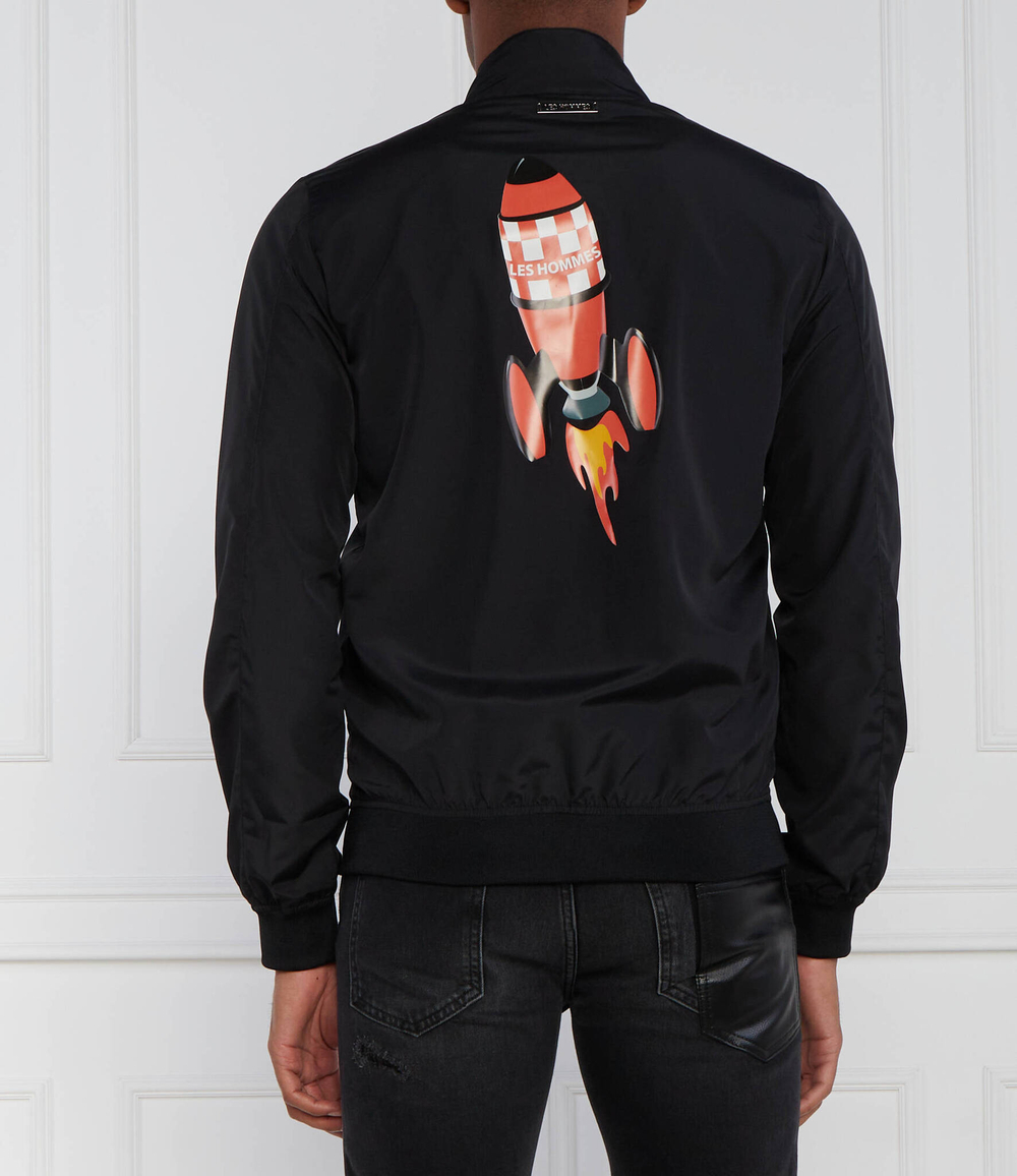 Куртка бомбер Les Hommes - черный(LS238101250P)