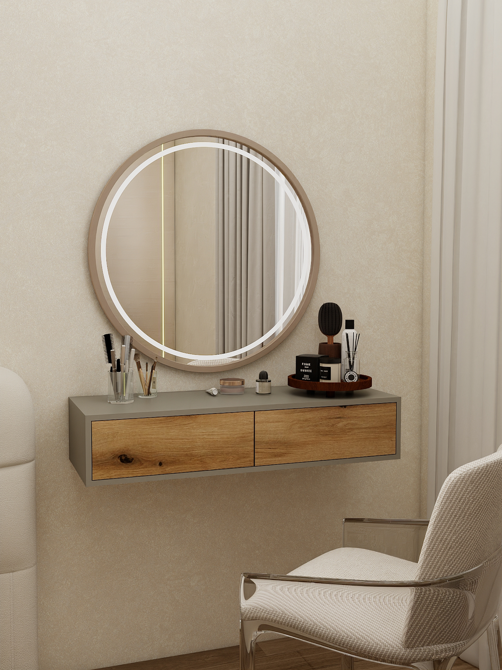 Тумба подвесная без перегородки _Гс_Д