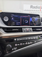 Магнитола для Lexus ES 2018-2021 (тачпад) - Radiola RDL-LEX-ES18 монитор 12.3" на Android 13, 8Гб+128Гб, CarPlay, 4G SIM-слот