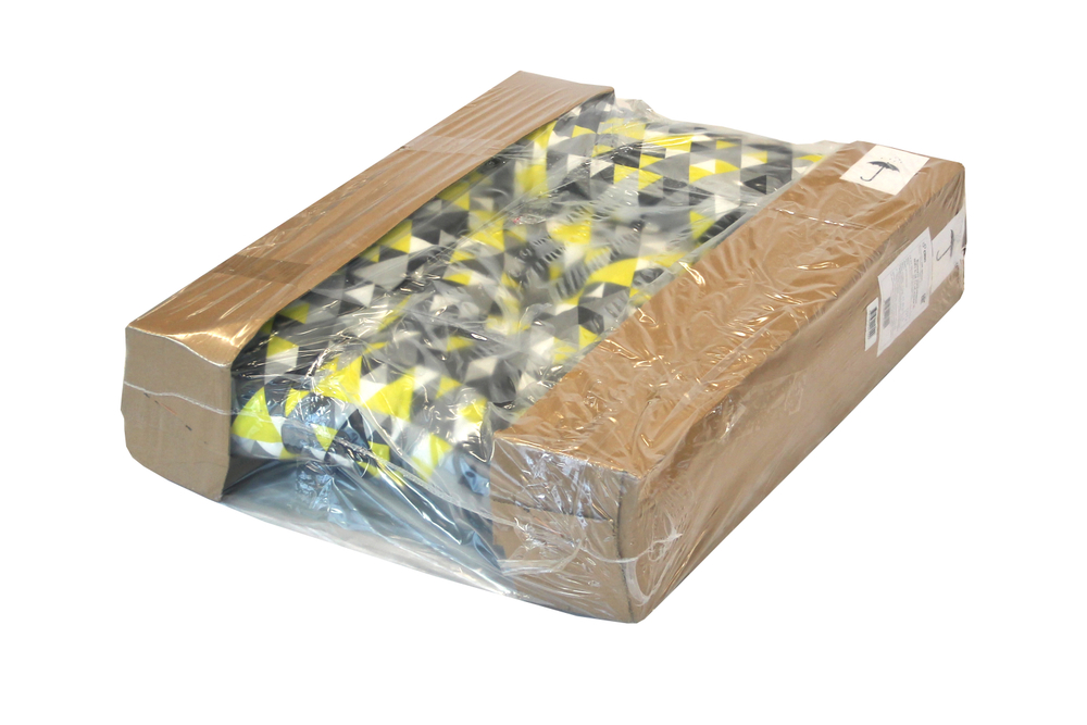 Кровать раскладная Селена-2 мягкая крошка гофрокартон (аналог Стефании с88) арт.с1677 (цвет ткани разноцветный рис.ромб (1 шт. в уп.)