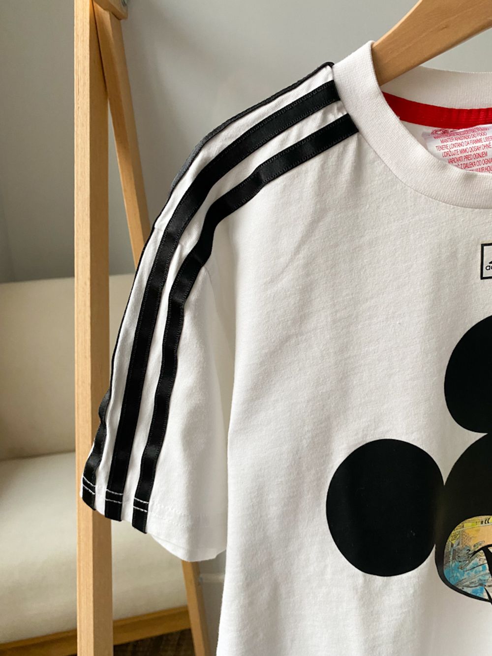 Новая хлопковая футболка Adidas, 140