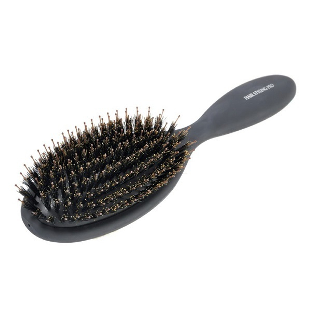 Профессиональная щетка для волос с комбинированной щетиной Vess Hairstyling Pro Mix Cushion Brush