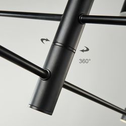 Люстра Motvikt Black 6 By Imperiumloft