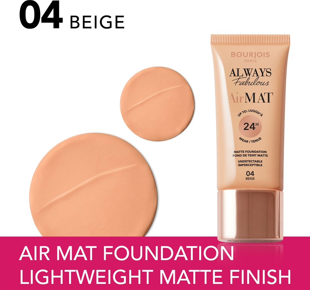 Bourjois Air Mat - Подклад матирующий оттенок 04 Beige, 30 ml