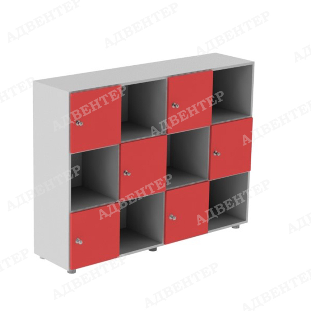 белый/красный односторонний