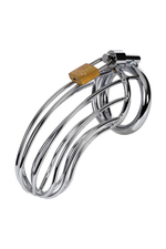 Пояс верности мужской, TOYFA METAL (серебристый) (Цвет: серебряный)