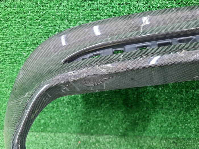 Юбка заднего бампера Mercedes S W222 17-20 AMG 63