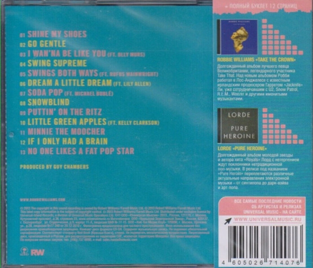 Robbie Williams / Swings Both Ways (RU)(CD)