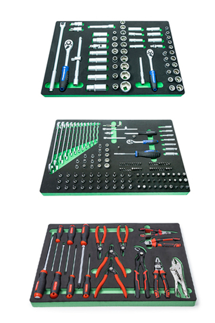 Комплект ложементов для тележки Станкоимпорт TU-233 (233 предмета)