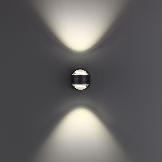 359304 STREET NT24 000 черный Светильник ландшафтный настенный IP65 LED 6W 4000K 175-265V CALLE