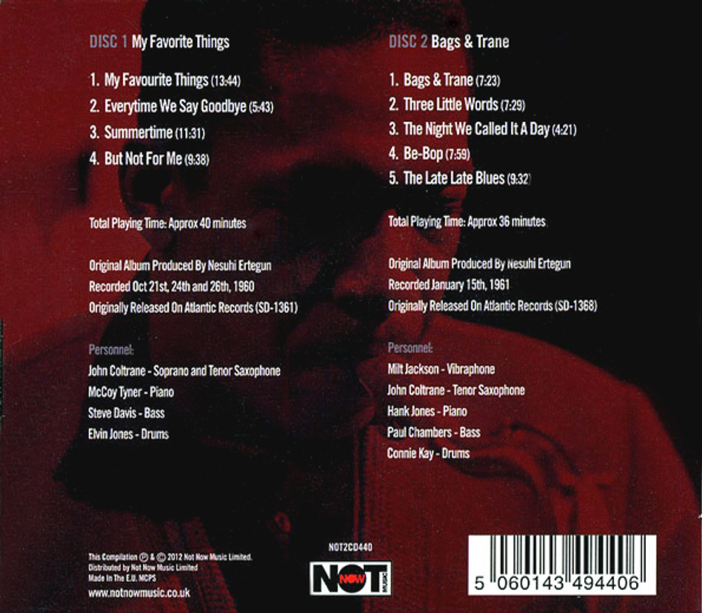 John Coltrane / My Favorite Things + Bags & Trane (2CD)