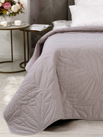 Покрывало на кровать, стеганое, поплин с размерами 215х220