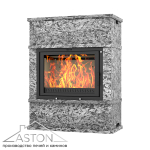 Камин ASTON 800 «VYBORG» Н-1326 Пироксенит Элит