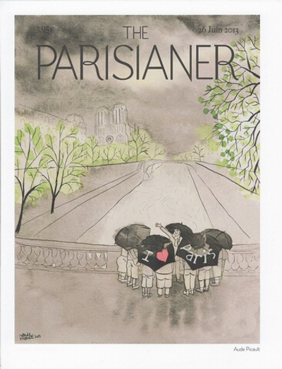 Постер журнала The Parisianer 26-06-2013, двойной