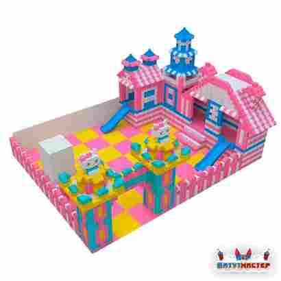 Игровая комната «Весёлые приключения», 16×8×2,5 м