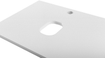 Столешница под раковину BelBagno 140 EK-140-2-BL Bianco Lucido