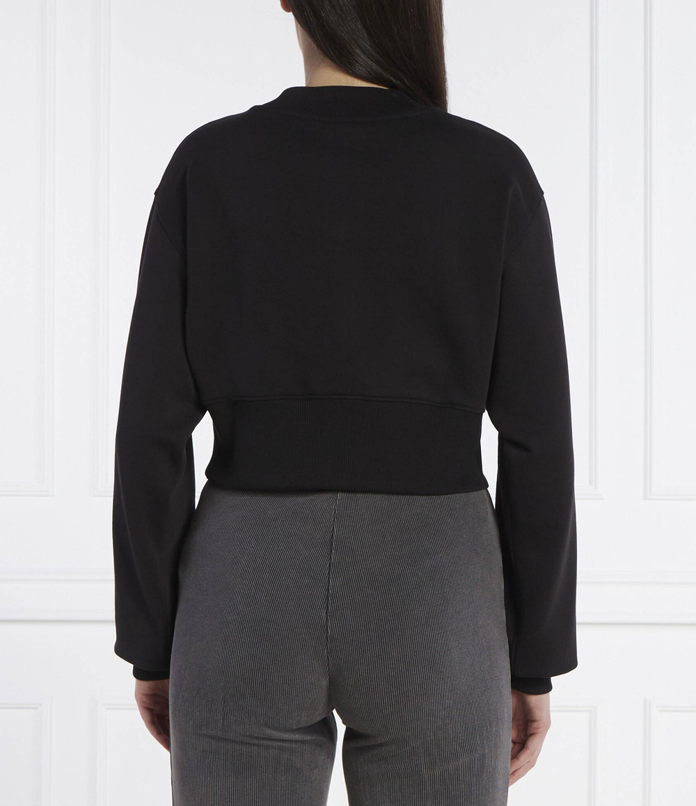 Худи STACKED INSTITUTIONAL CALVIN KLEIN JEANS - черный(J20J221466)