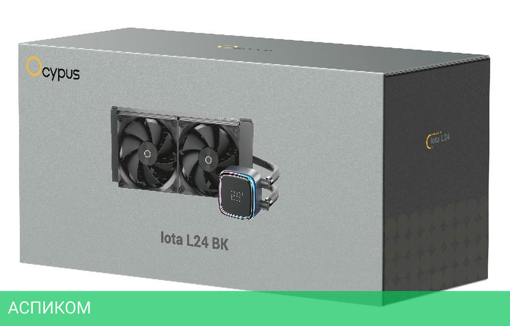 Система жидкостного охлаждения для процессора Ocypus Iota L24 BK (Iota-L24-BK2ANWNN00X-GL)