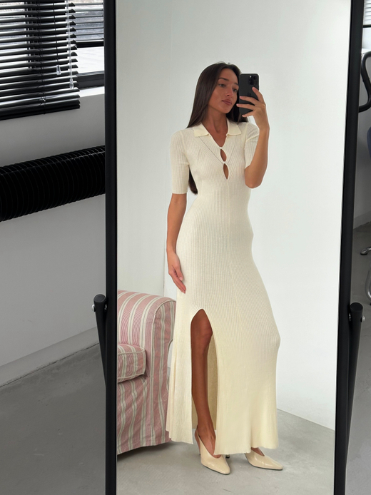 Платье ROSALINA, молочный