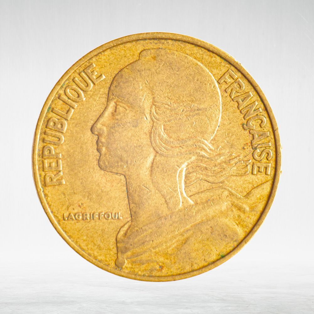 France, 20 Centimes 1969 - Marianne, VF