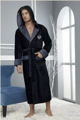 Халат мужской  бамбуковый Sports  1145  Nusa Турция