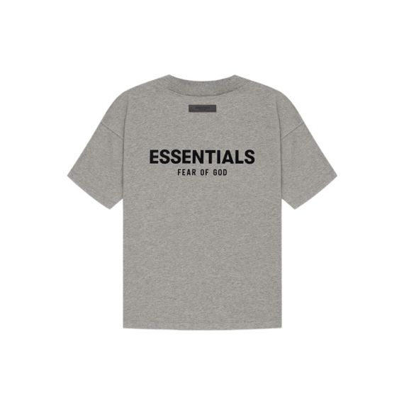 Fear of God Essentials SS22 Dark Oatmeal Logo T