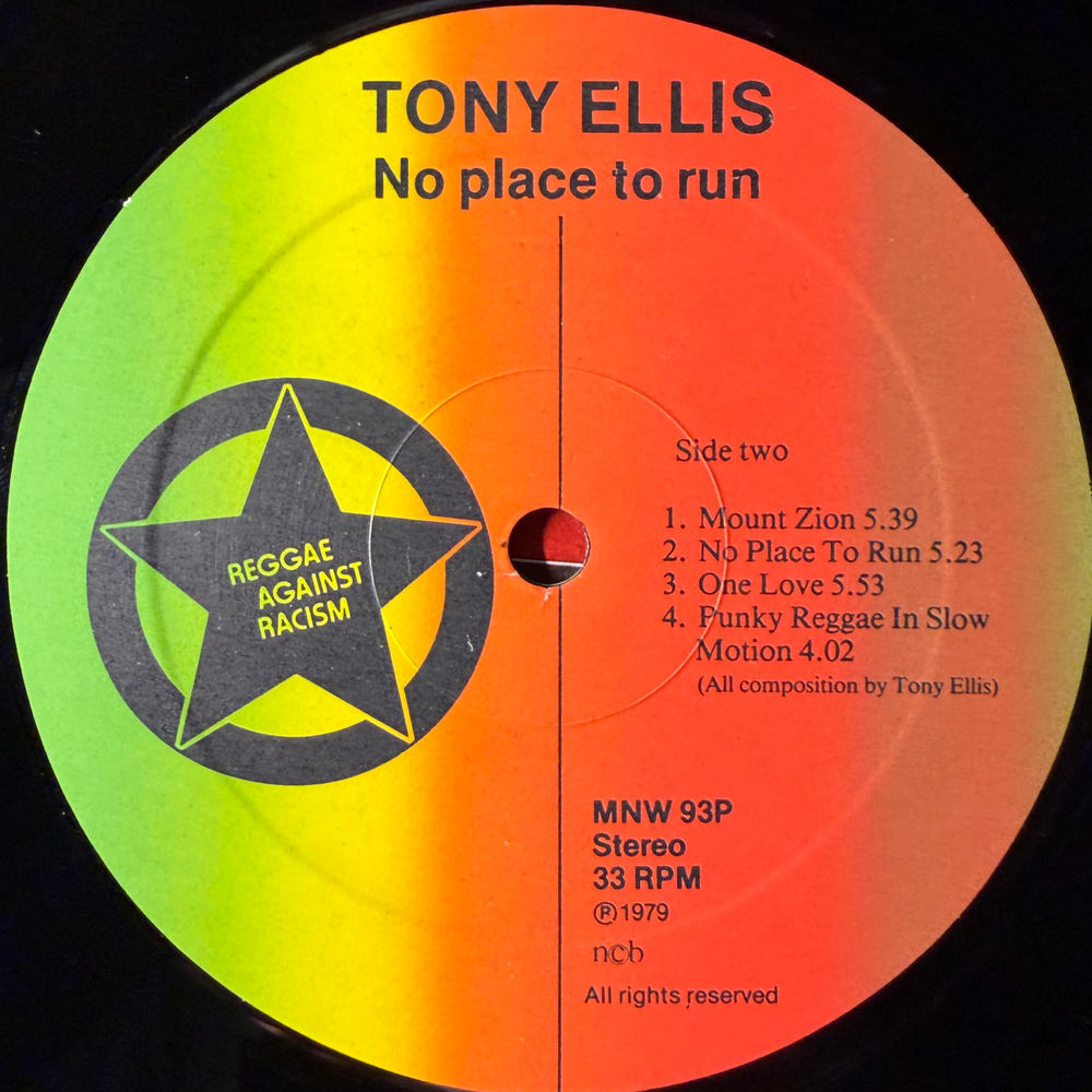 Babatunde Tony Ellis ‎– No Place To Run (Швеция 1979г.)