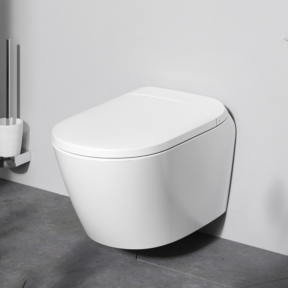 Унитаз-биде AM.PM Sensation CCC301700SC подвесной с сиденьем Микролифт