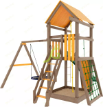 Детская площадка с качелями гнездо