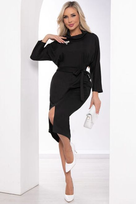 Платье Стильная Леди (черное) П11554 LT Collection