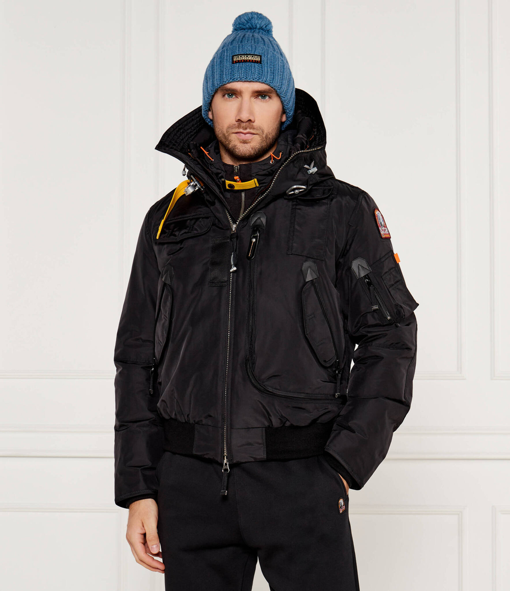 Пуховая куртка бомбер GOBI PARAJUMPERS - черный(PMJKMA01)