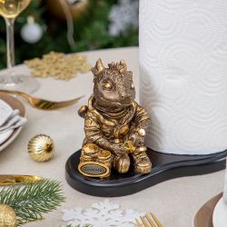 Держатель для полотенец Дракон Раймонд Каштан Бронза