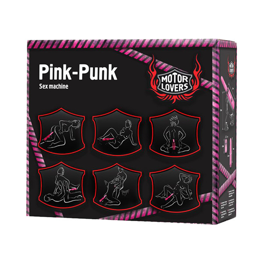 Розовая секс-машина ToyFa Pink Punk Motor Lovers 456602