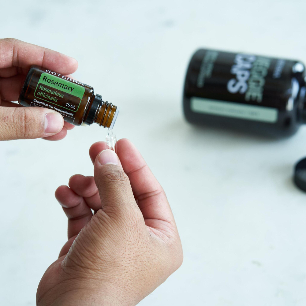 Пустые растительные капсулы для приема эфирных масел внутрь doTERRA, Veggie caps, 160 шт.