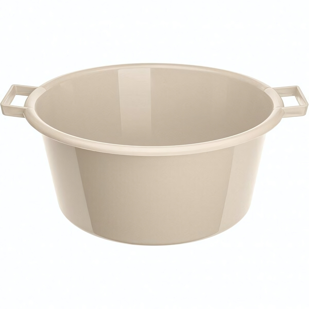 Таз круглый с л (бежевый)