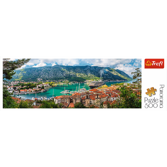 Puzzle &quot;500 Panorama&quot; - Kotor, Montenegro / 500 px